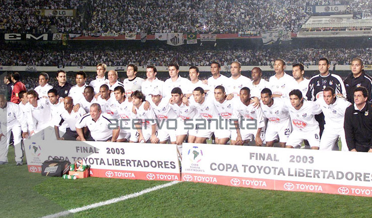 Poster Santos Final Copa Libertadores 2003